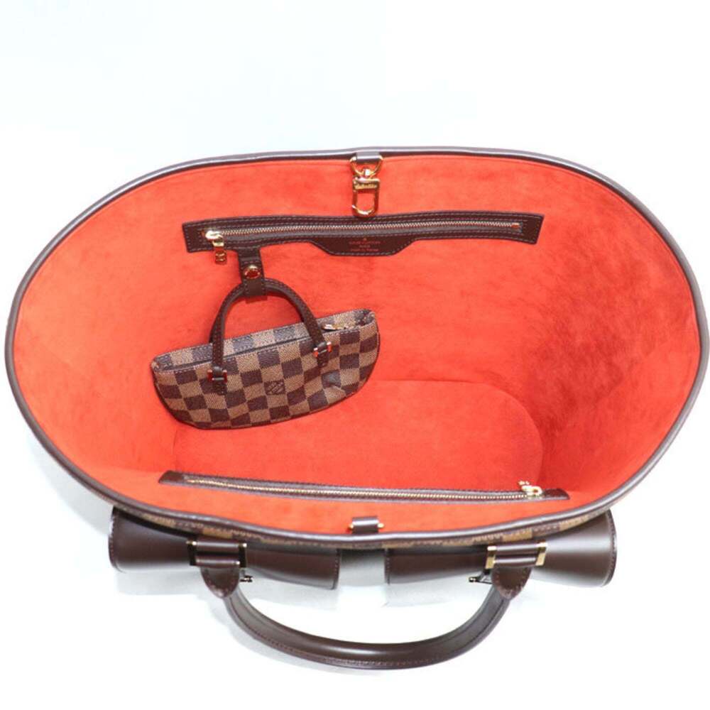LOUIS VUITTON Authentic Brown Damier Pouch - Picture 3 of 7